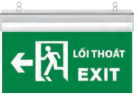 Đèn LED Chỉ dẫn CD01 40x20/2.2w(PCCC-1 mặt) chỉ hướng trái( Có KĐ)
